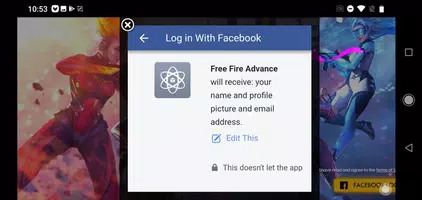 Free Fire Advance スクリーンショット 2