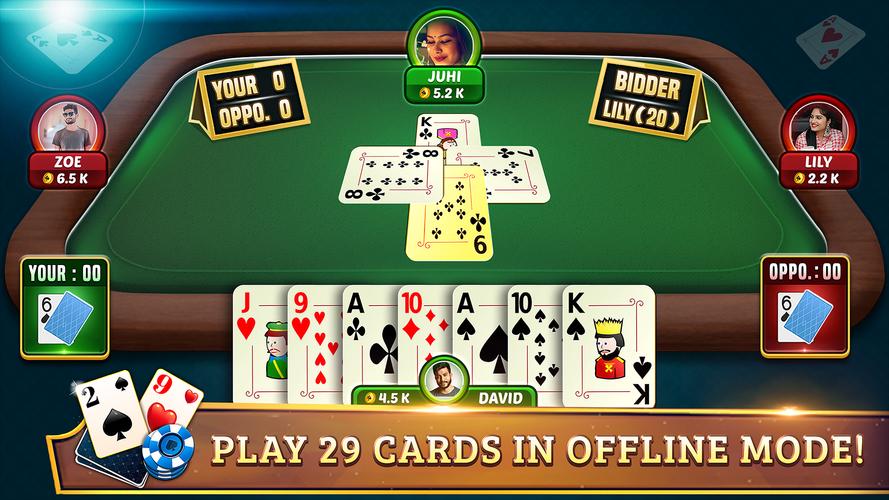 29 Card Game Plus应用截图第0张