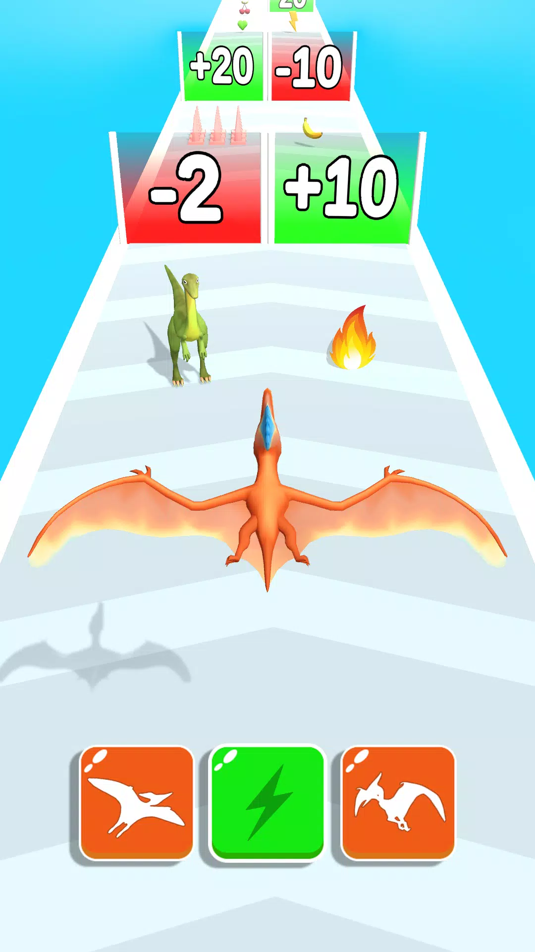 Dinosaur Run: Dino Evolution Schermafbeelding 0