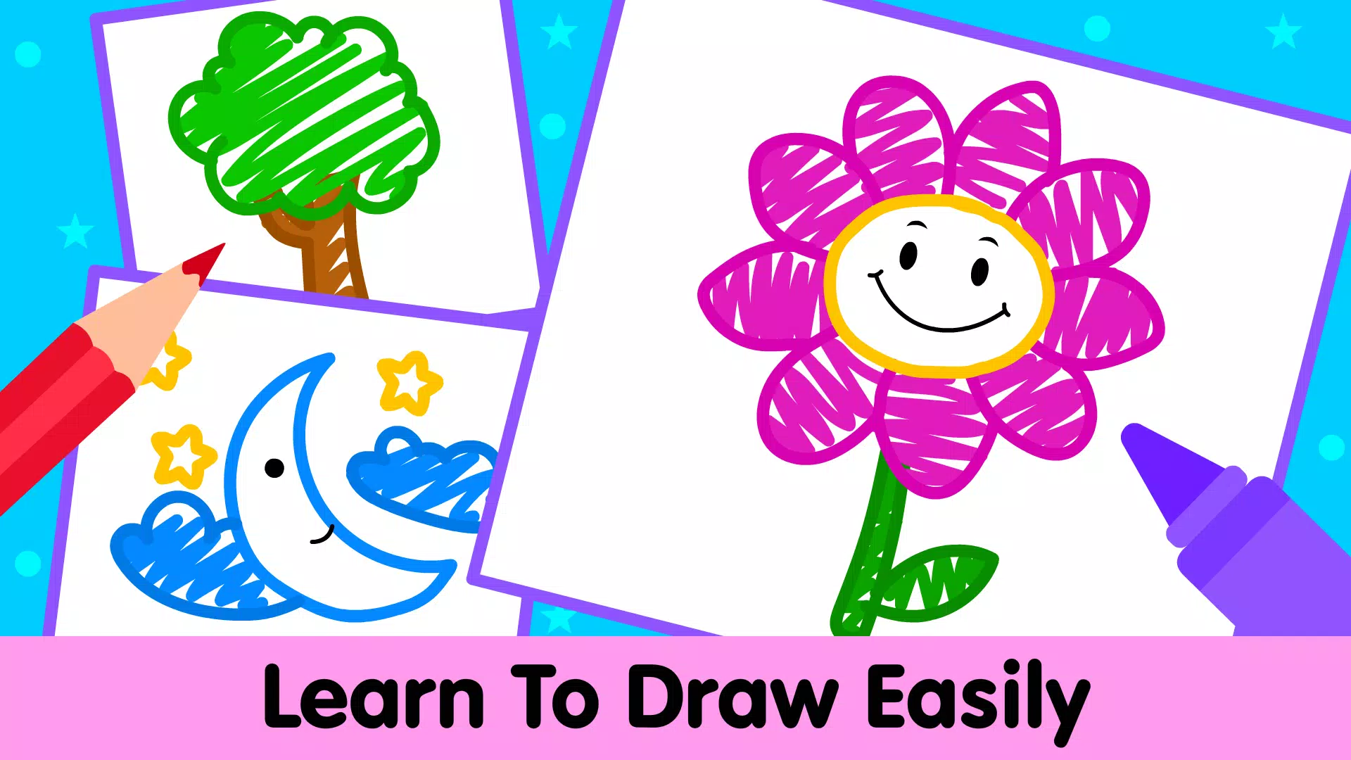 Kids Drawing & Painting Games स्क्रीनशॉट 1