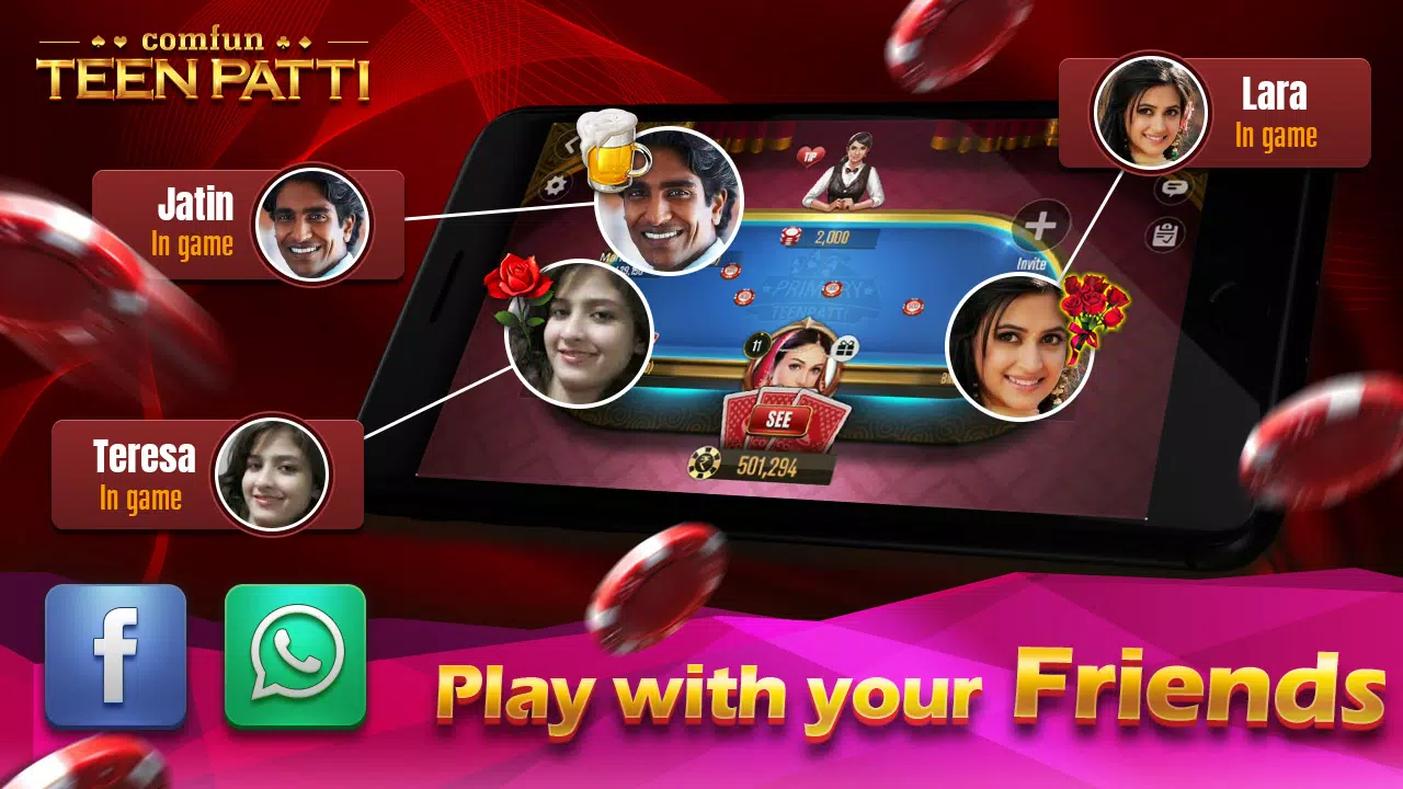 Teen Patti Comfun Card Online ဖန်သားပြင်ဓာတ်ပုံ 0