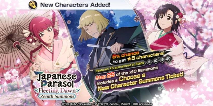 Bleach: Brave Souls está organizando nuevas campañas para ganar recompensas en el juego y el mundo real