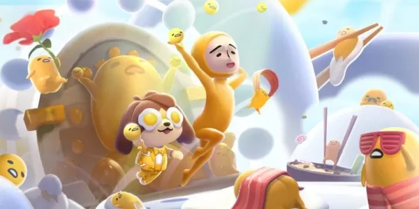 Gudetama tiếp quản Đảo tình bạn trong Tháng Meh của Hello Kitty