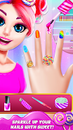 DIY Makeup Games: Candy Makeup Captura de pantalla 1