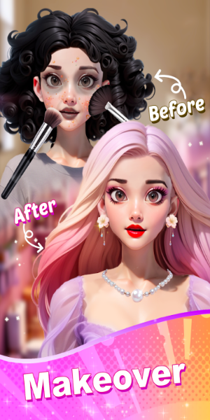 Sara's Secret: Merge&Makeover Schermafbeelding 0