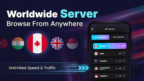 Hotspot VPN Fast Proxy Server 스크린샷 0