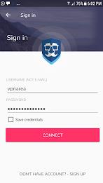 VPN Area: Best VPN for Android Captura de pantalla 3