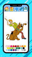 Scooby coloring doo cartoon ga スクリーンショット 3