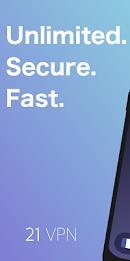 21VPN - Fast & Secure VPN 스크린샷 0