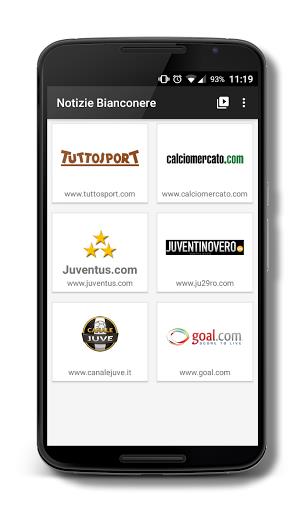 Bianconeri News - Unoff App स्क्रीनशॉट 1