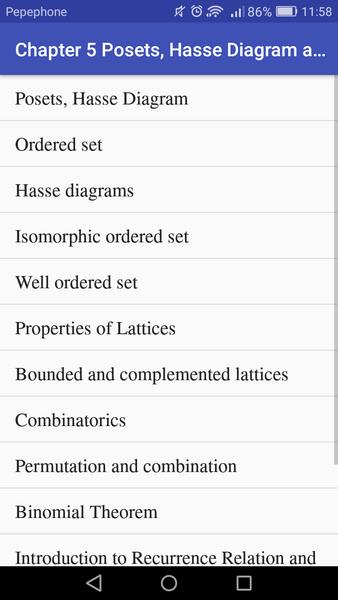 Discrete Mathematics Captura de pantalla 1