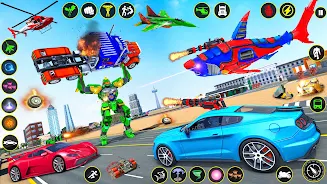 US Shark Robot Transform Games স্ক্রিনশট 1