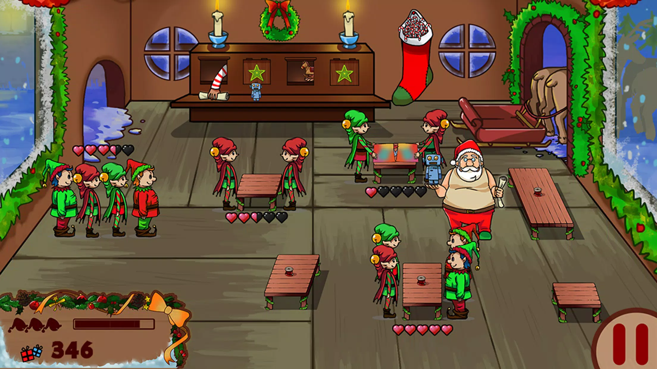 Christmas Factory: rush hour Screenshot 1