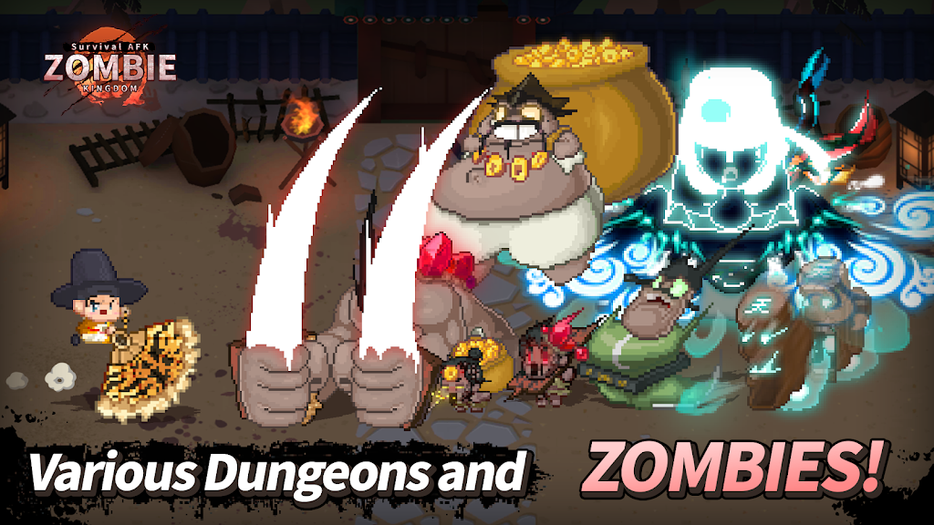 Schermata ZOMBIE Kingdom : Idle RPG 2