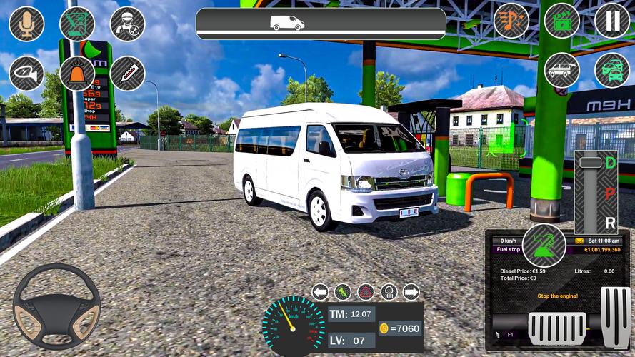 Dubai Van Simulator Car Games स्क्रीनशॉट 3