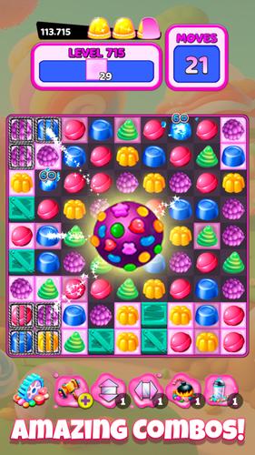 Schermata Colorful Gummy Blast 2