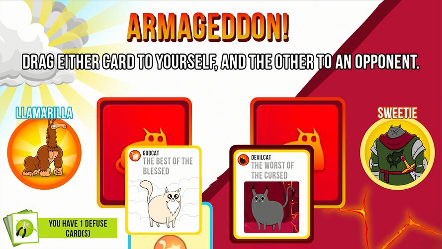 Exploding Kittens NETFLIX スクリーンショット 1