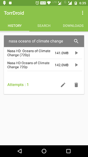 TorrDroid - Torrent Downloader স্ক্রিনশট 2