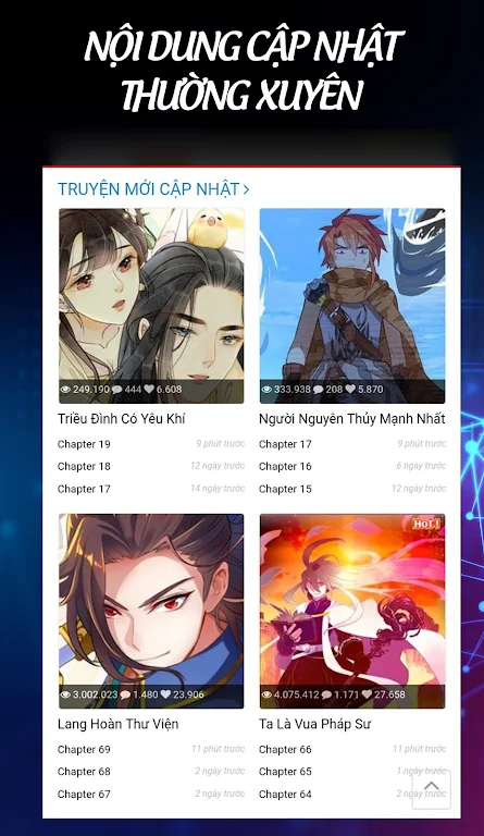 Manga Mobile - Đọc truyện tranh Captura de tela 1