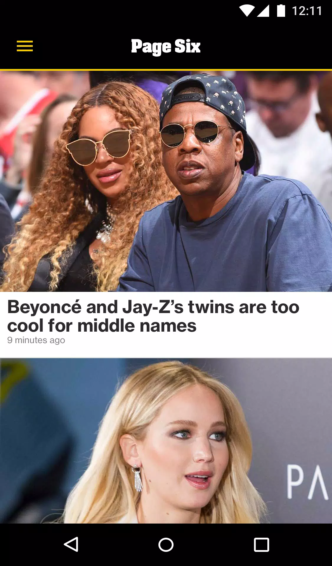 Schermata Page Six 0