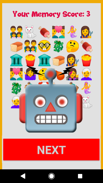 Emoji Memory Match Game Ảnh chụp màn hình 2