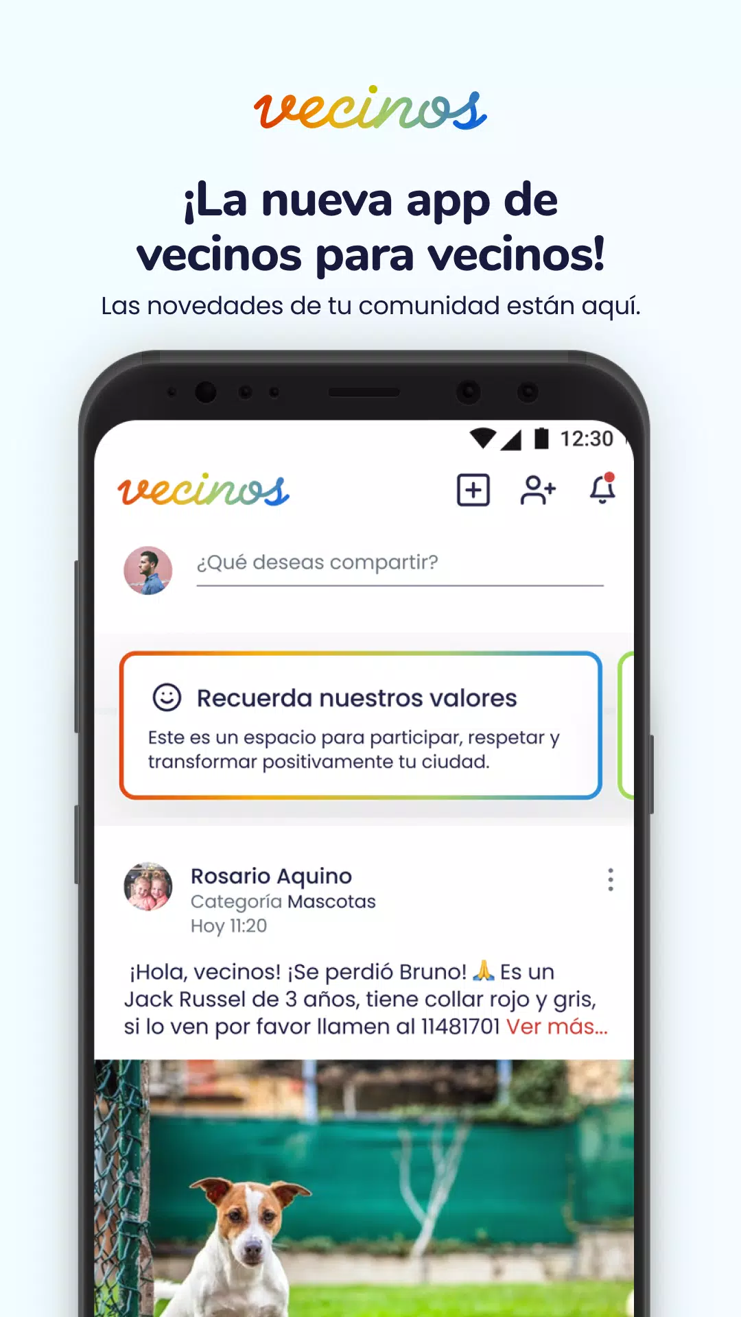 Schermata Vecinos App 0