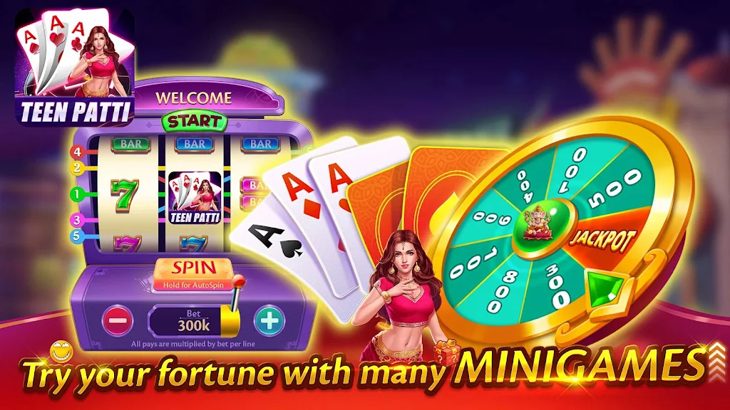 Teen Patti Indian 3 Patti Game Captura de tela 1