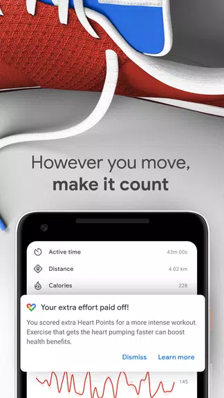 Schermata Google Fit: Activity Tracking 2