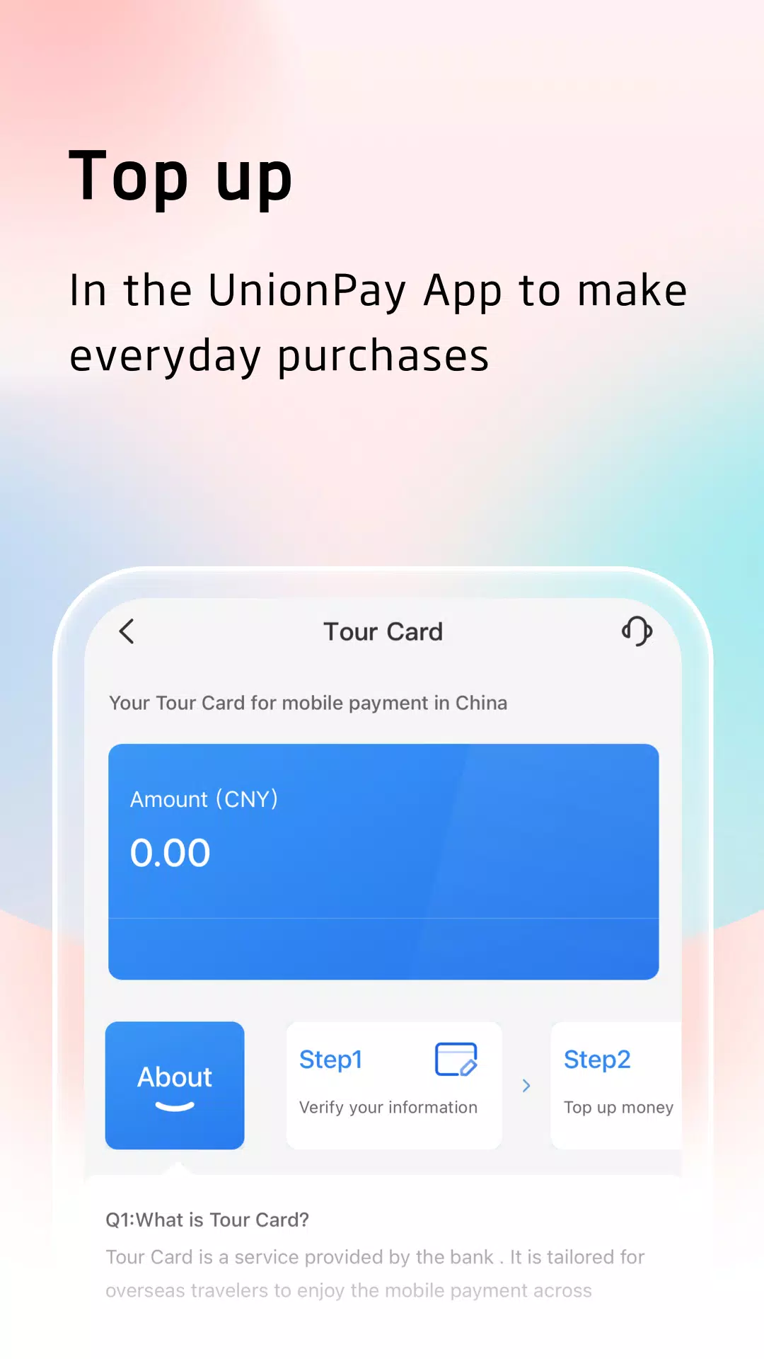 UnionPay APP स्क्रीनशॉट 2