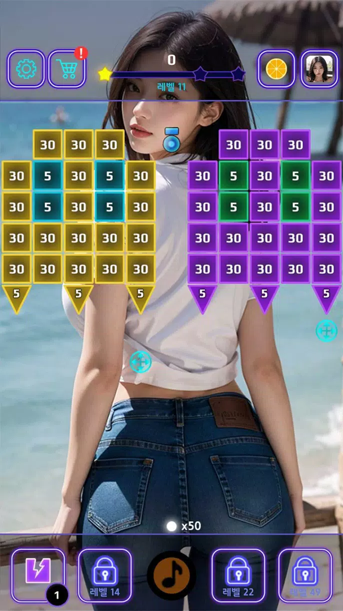 Brick Breaker - AI Girls 螢幕截圖 3