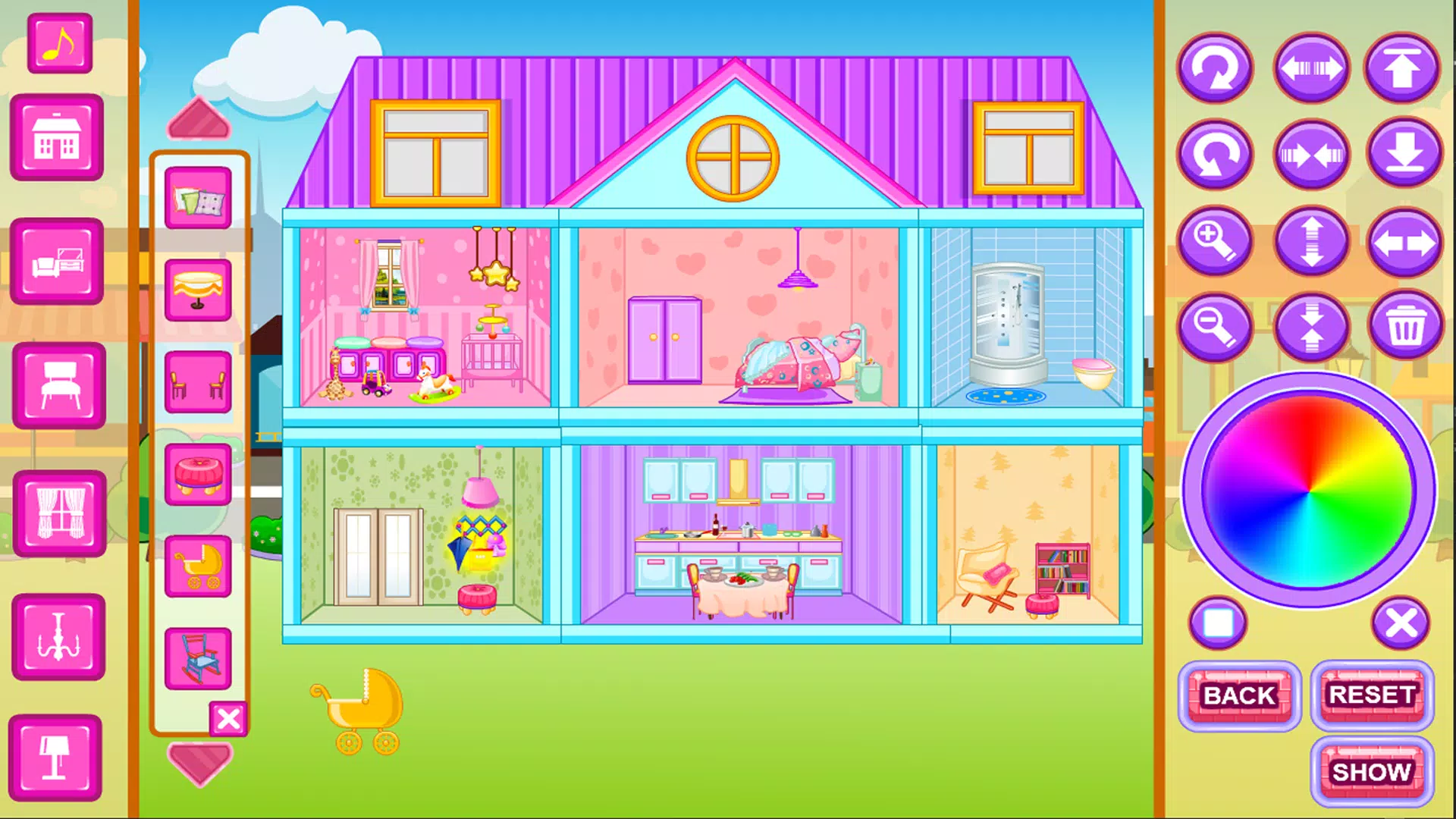 Doll House Decoration Captura de pantalla 2