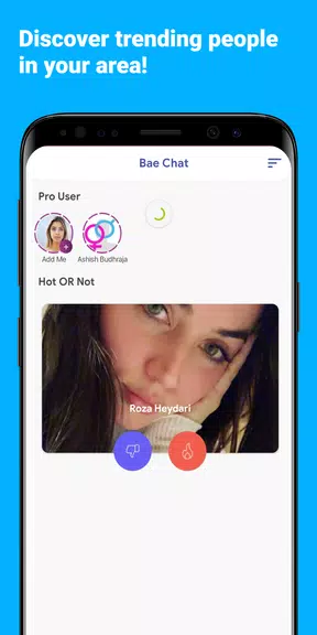 Bae Chat -Find your bae nearby Captura de pantalla 1