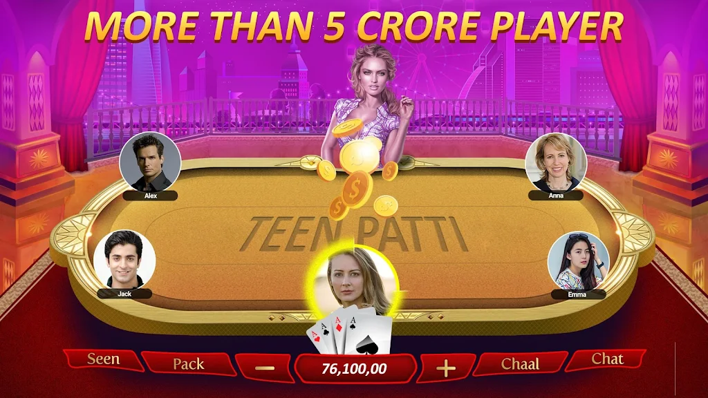 Teen Patti Gold + flash rummy poker callbreak スクリーンショット 1