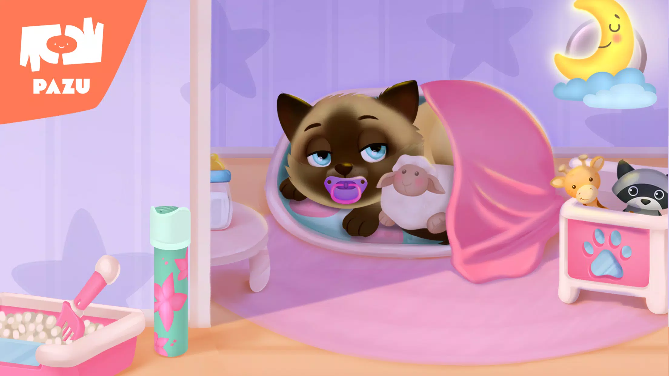 Cat game - Pet Care & Dress up Schermafbeelding 3