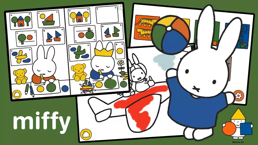 Miffy - Educational kids game Ekran Görüntüsü 0