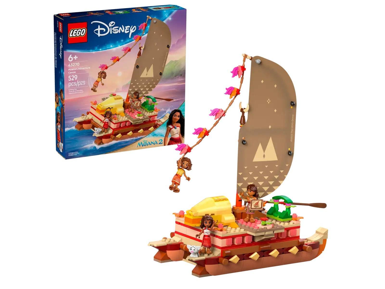 Ca nô phiêu lưu của Lego Moana