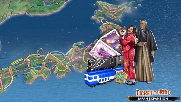Japan Expansion for Ticket to Ride: Build the Bullet Train Network!