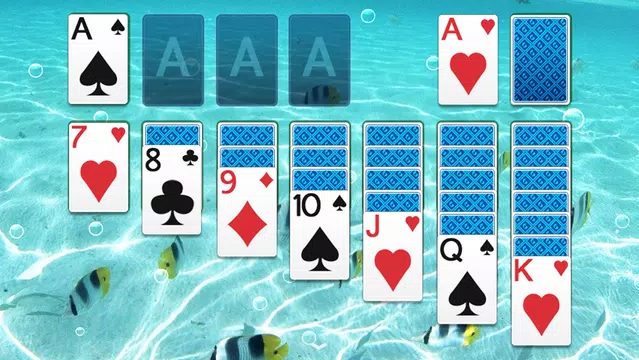 Solitaire: Ocean Blue Screenshot 3