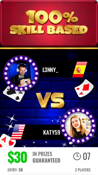 Solitaire Real Cash: Card Game ဖန်သားပြင်ဓာတ်ပုံ 2