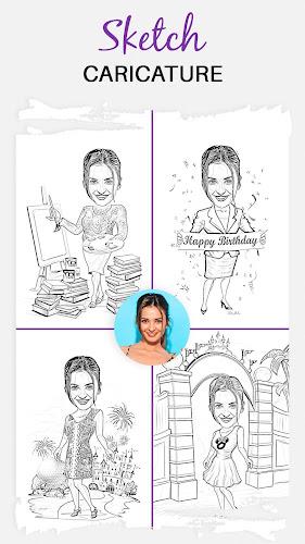 Photo Cartoon Caricature Maker Zrzut ekranu 2