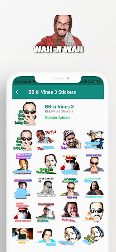 BB Ki Vines Stickers Capture d'écran 2