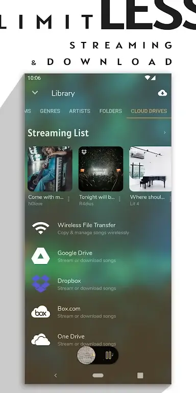 Flowie Music Player Скриншот 3