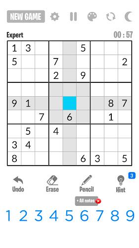 Sudoku 2023 ภาพหน้าจอ 0