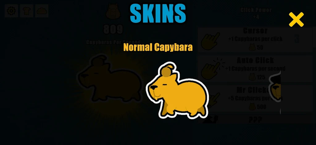 Capybara Clicker应用截图第2张