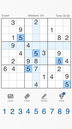 Sudoku-Classic Brain Puzzle Captura de pantalla 0