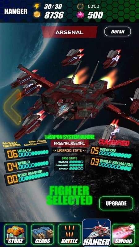 Schermata Galaxy Storm 1