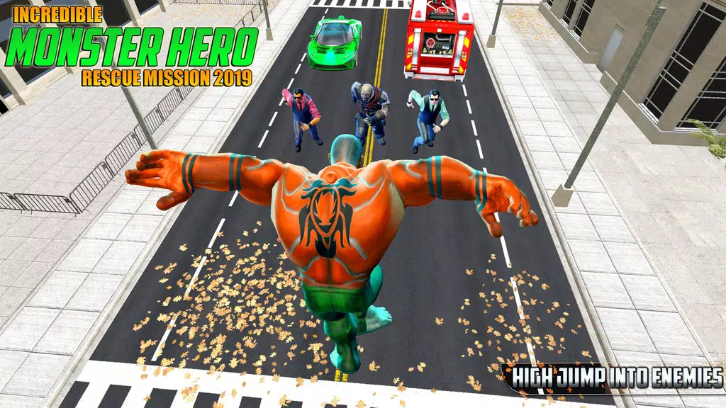 Schermata Incredible Monster Superhero Crime City 2018 1