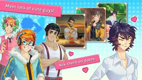 Blush Blush - Idle Otome Game Zrzut ekranu 0