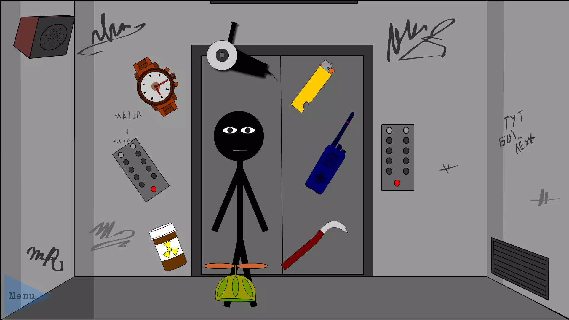 Stickman Escape Lift ภาพหน้าจอ 0