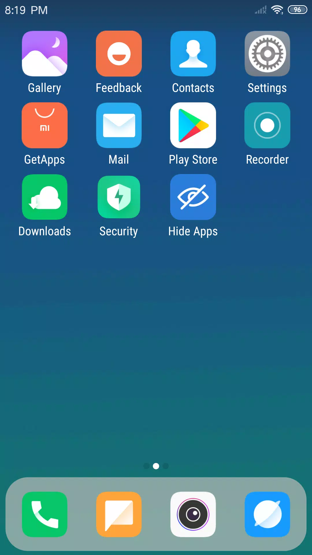 Schermata X Launcher 0